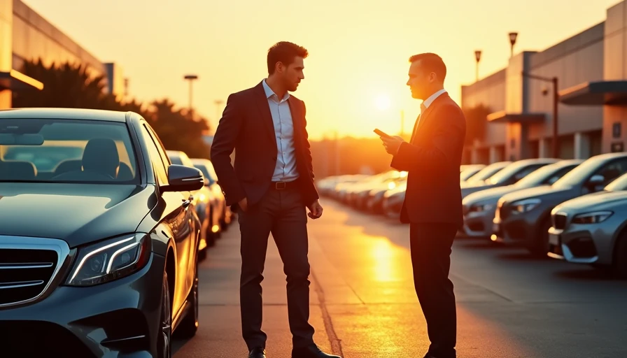 Illustration for how to buy a used car