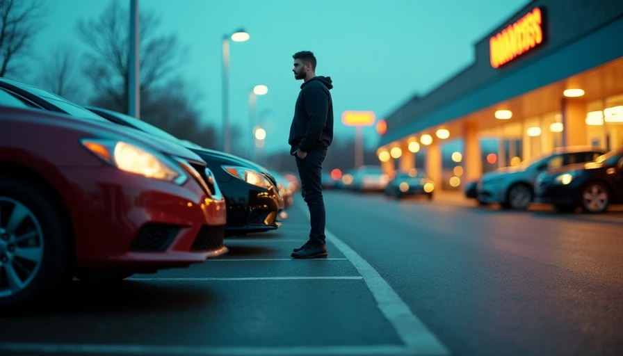 Illustration for should i buy a new or used car