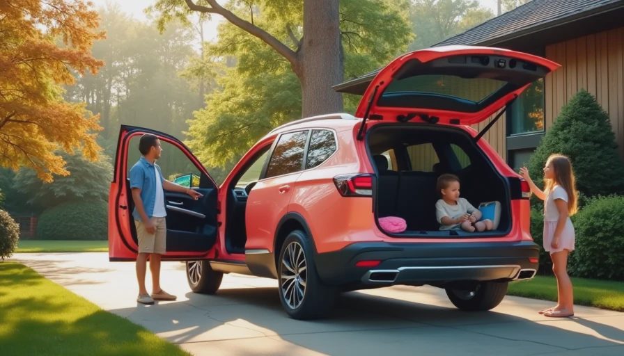 Illustration for best family car to buy